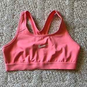 Nike dri fit youth sports bra